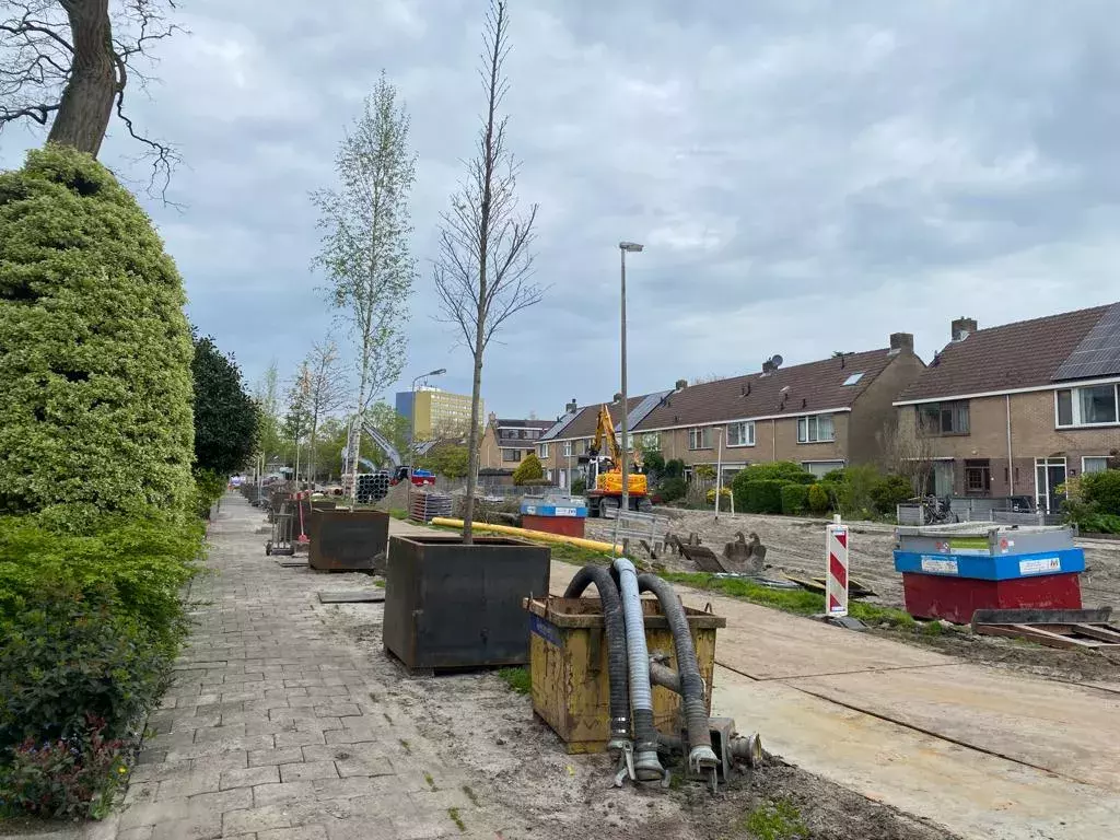 Tijdelijke boombakken